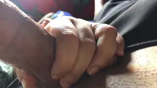 Arab Wife Gives Outdoor Blowjob and Anal in POV