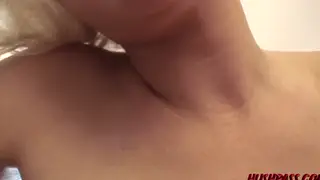 Blonde Cosplay Babe Rides Cock in POV
