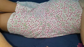 Pregnant Indian Stepsister Explores First Time on Camera