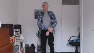 Mature Daddy Performs a Slow Striptease for His Partner