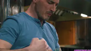 Latino Stepdad Barebacks Stepson After Wife Leaves