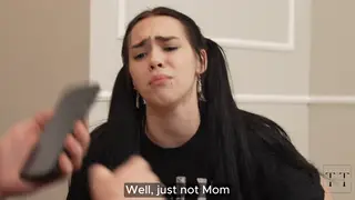Strict Tutor Spanks Brunette Before Deep Throat Finish