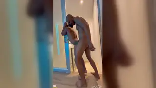 Muscular Latino Daddy Breeds Neighbour's Femboy