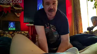 Hairy Bear Gets Blown and Toyed in Anal Session