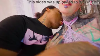 Petite Tattooed Babe Takes BBC Anal Deep in Multiple Positions