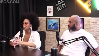 Latina Enjoys Two Cocks While Husband Watches Nearby
