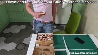 Busty Babe Takes Deep Throat and Hard Doggystyle