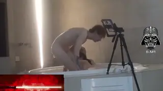 Blonde, Brunette and Redhead Share a Steamy Hotel Threesome
