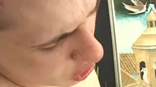 Latino Twink Takes a Hard Bareback Pounding