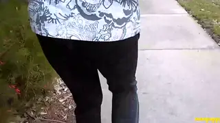Mature Daddy Guides a Younger Hand to a Slow Release