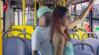 Mature Latina Takes POV Cumshot In Public