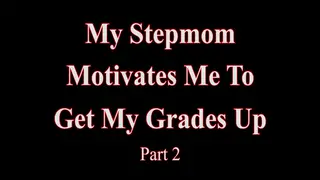 Blonde MILF Stepmom Teases Stepson With Handjob in Bedroom