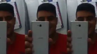 Amateur Guy Releases His Load Into a Sink