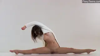 Petite Gymnast Stretched Wide in POV Fisting