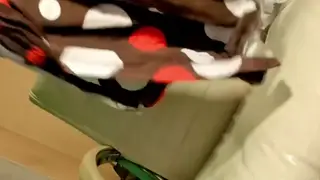 Arab Woman in Hijab Squirts and Pisses Solo