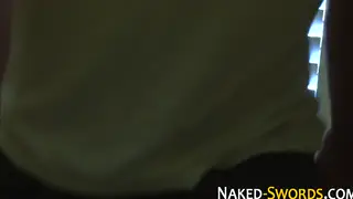 Tattooed Bear Takes a Facial After Rimjob
