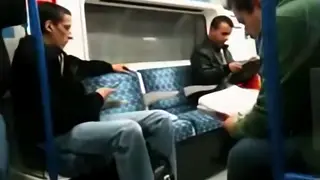 Guy Reveals His Length on a Moving Train