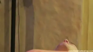 Mature Masseur Works Tension Out with Skilled Handjob