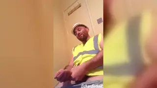 Slim Guy Strokes Big Cock to Cumshot