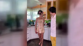 Curvy Mature Woman Teases With a Butt Plug