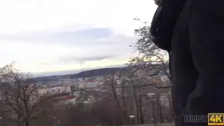 Redhead Teen Takes Stranger's Cash While Boyfriend Watches POV