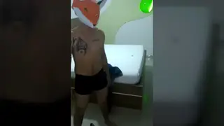 Mature Latino Receives Deep Blowjob from Hidden Partner