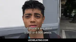 Latino Newcomer Delivers First POV Blowjob Before Facial Finish