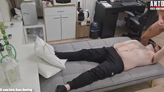 Gym Coach Accepts Blowjob in Locker Room Before Private Session