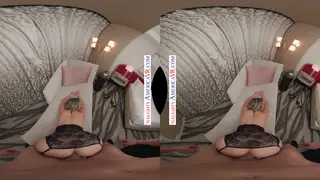 Blonde VR Star Delivers a POV Blowjob Before Doggystyle
