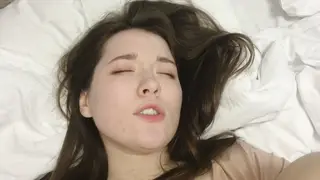 Curvy Asian MILF Experiences First Anal in POV