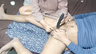 Stepmom Grooming Session Turns Intimate in Homemade Clip