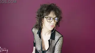 Brunette MILF and Mature Partner Share Lesbian Intimacy
