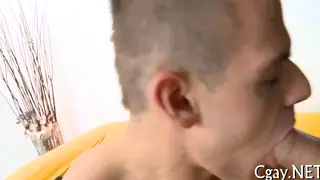 Bareback Buddies Swap Blowjobs Before Creampie Finish