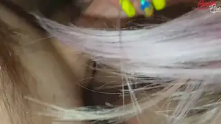 Voluptuous Blonde Wife Takes Cum on Her Feet