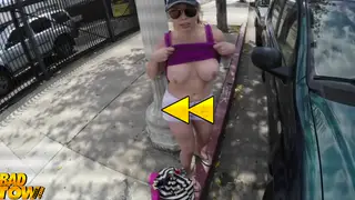 Amateur Threesome Unfolds in Car with POV Facial Finish