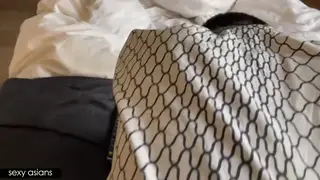 Mature Asian Stepmom Shares First Blowjob on Camera