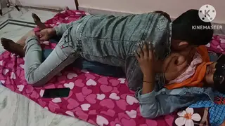Brunette MILF Teases Cuckold Husband in Bedroom