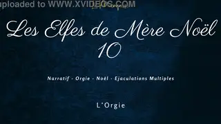 European MILFs Share a Holiday Orgy With Two Cocks