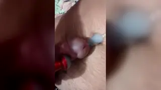 Solo Guy Works Toy Until Explosive Finish