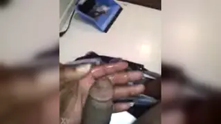 Amateur Guy Handles His Cock in Quick Solo Clip
