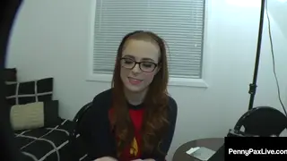 Redhead Stepsister Takes Her Stepbrother Raw in the Ass