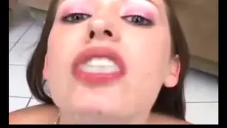 Close-Up Compilation of Oral Finishes