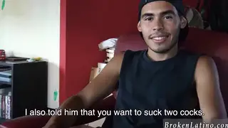 Latino First Time Bareback Captured on Camera