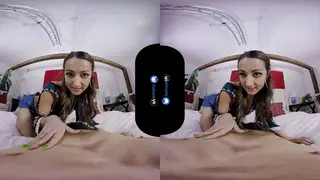 Brunette Teen Delivers Intimate POI Experience in VR