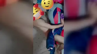 Muscular Indian Stud Pounds Latino Twink After Class
