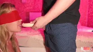 European Teen Surprises With a Messy Mouthful Finish