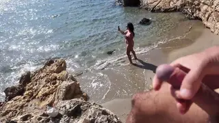 Curvy European MILF Teases Outdoors in Cosplay