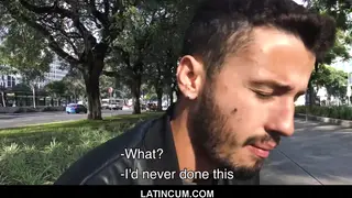 Latino Stranger Takes a Bareback POV Ride