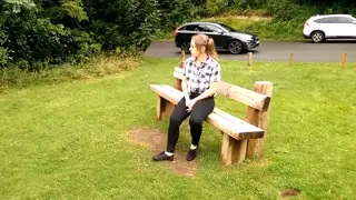 Roadside POV Blowjob Ends with Cum Gargle and Swallow