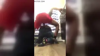 Slim Ebony Stud Takes Massive BBC Bareback at Cookout